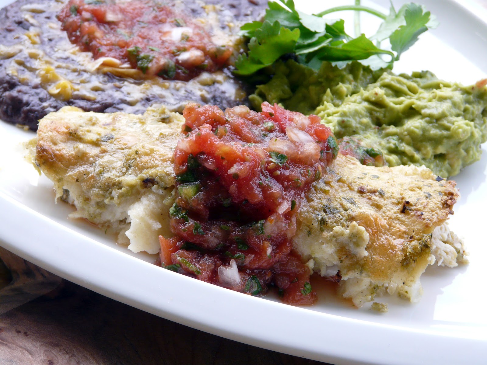 Thibeault's Table Chicken Enchiladas