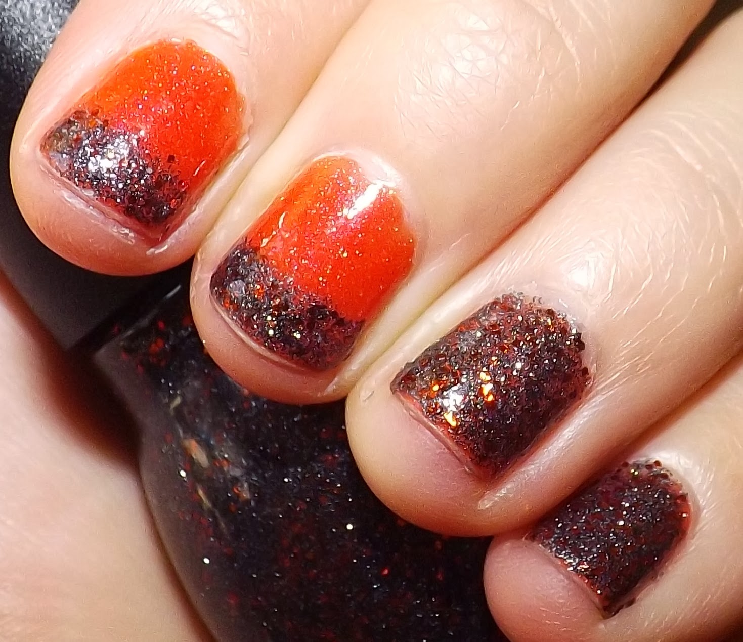 NaeSays Sinful Colors Halloween Polish in Black Magic Review & Swatches