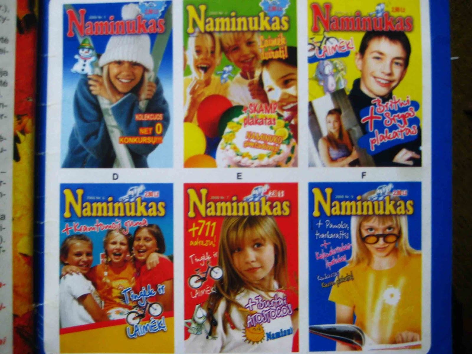 Maištinga siela Gera prisiminti žurnalas "Naminukas"