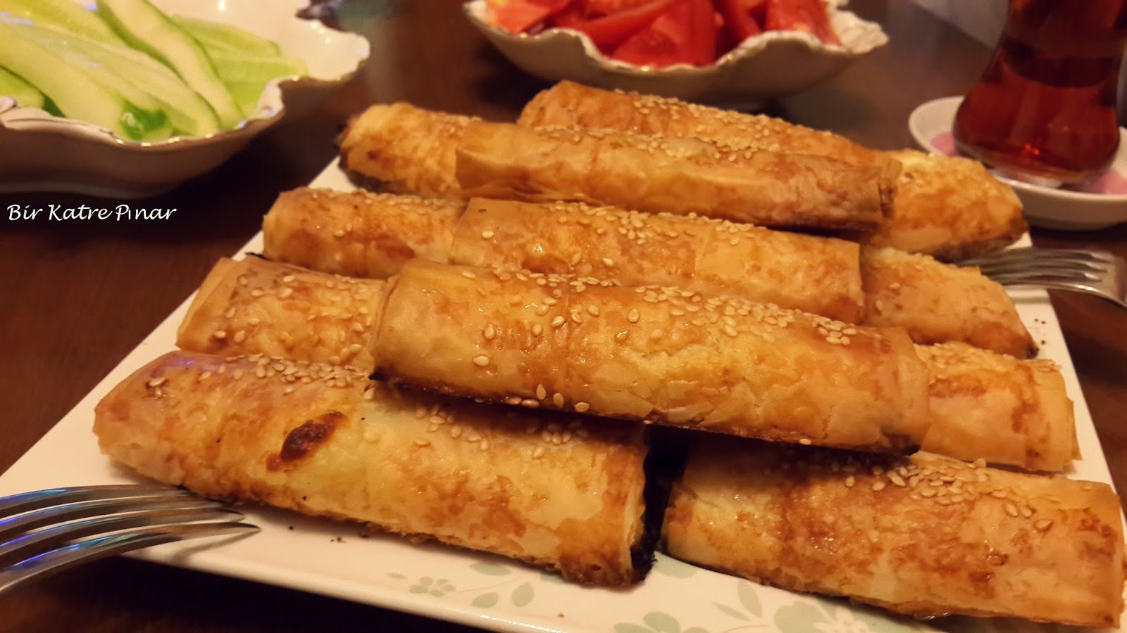 Baklavalık Yufkadan Çıtır Börek