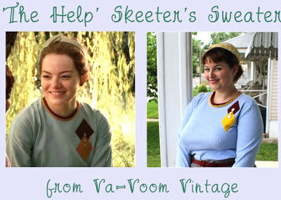 Free 1950's Crochet & Sewing  Pattern - Skeeter's Sweater