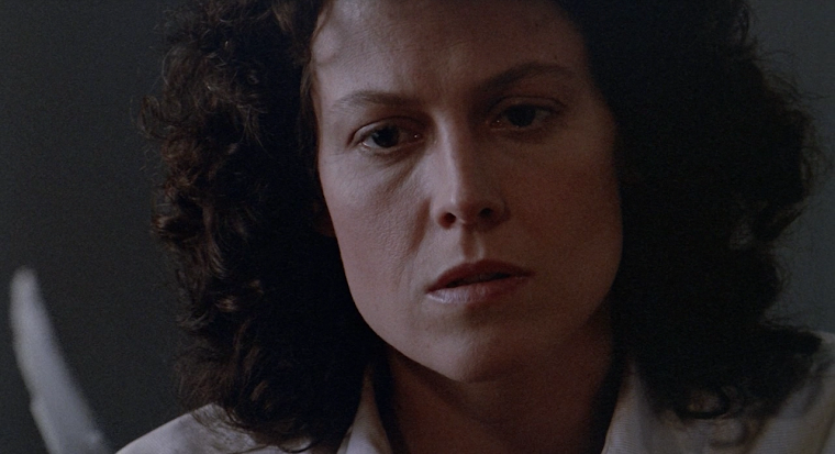 Sigourney Weaver as Ellen Ripley in ALIENS