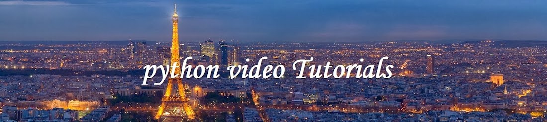 Python Video Tutorial's