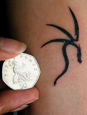 Tattoo Love: Small Dragon Tattoos