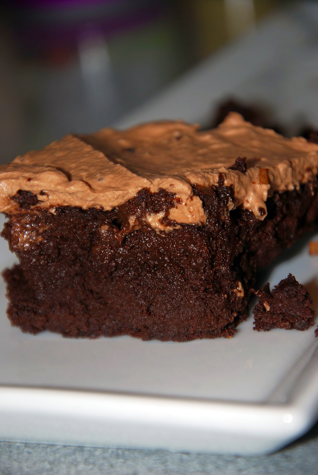 Delectably Different Kitchen Fudgy Coconut Almond Avocado Brownies!