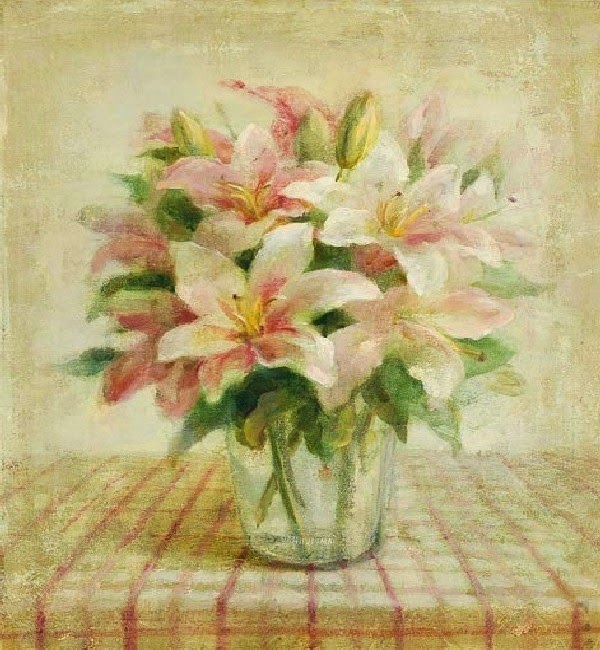 Beautiful Flower Paintings by Danhui Nai Fine Art and You