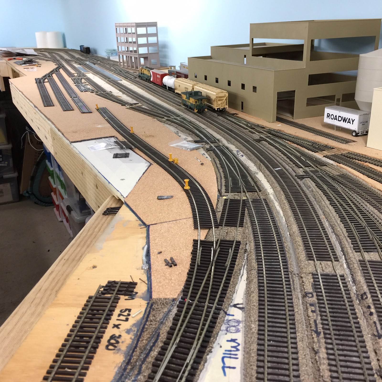 Interchange Classification Yard... Model Railroad Hobbyist magazine