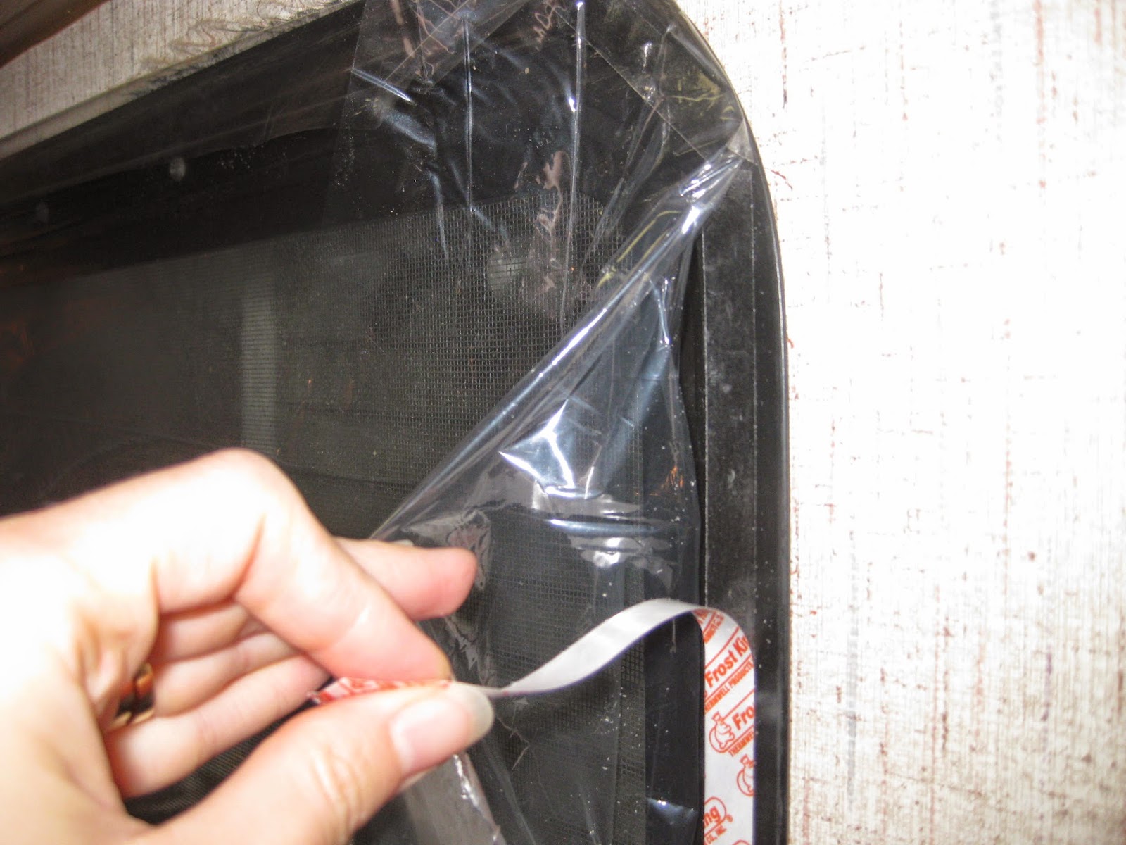 How to Insulate Windows with Clear Plastic Film Our RV Life