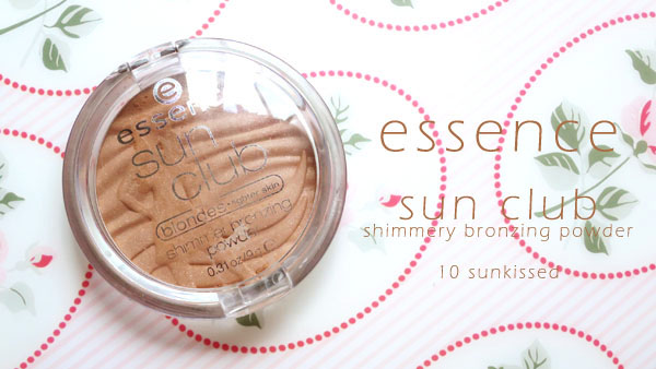 Essence Sun Club Shimmery Bronzing Powder 10 Sunkissed