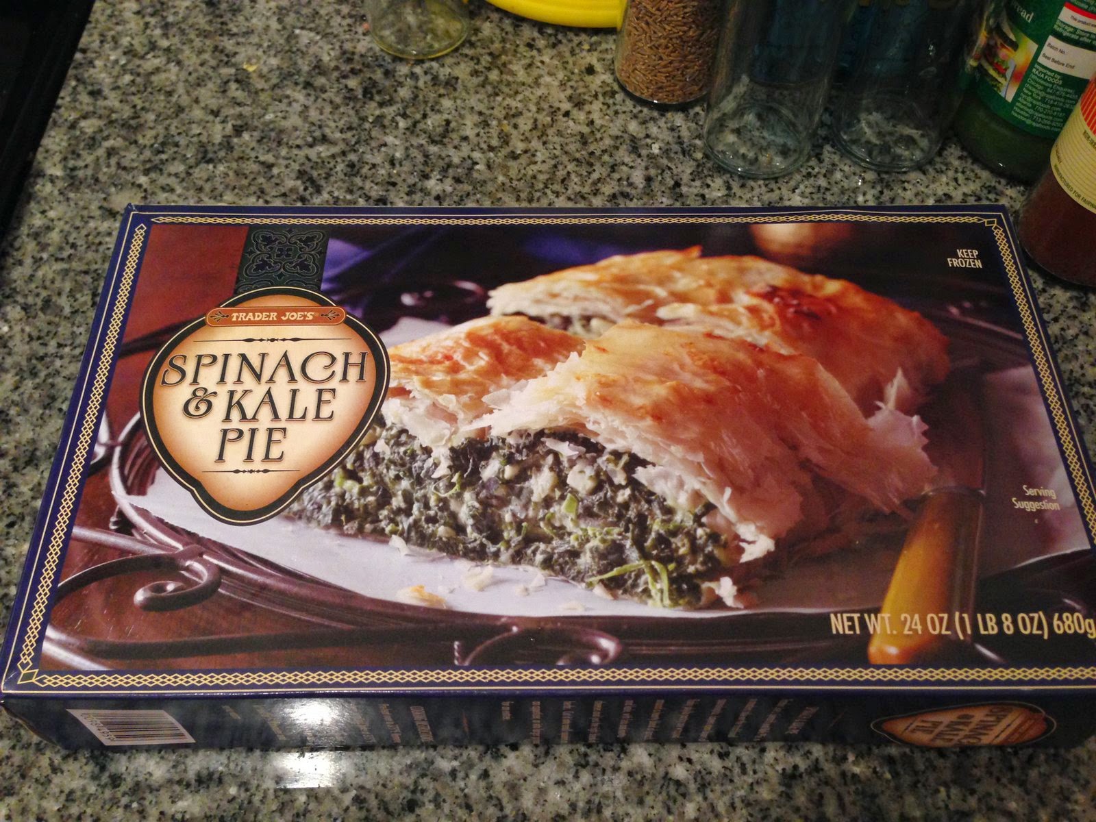 panda bytes Spinach and Kale Pie