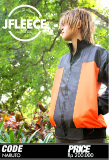 J-Fleece jaket parasut P6 Jaket Online Murah, jaket anime naruto, jaket naruto, jaket online murah