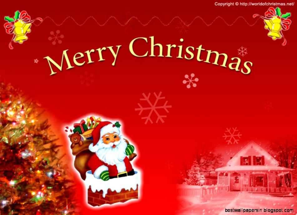 Dogs Wishing Merry Chistmas Desktop Wallpaper | Best Wallpapers