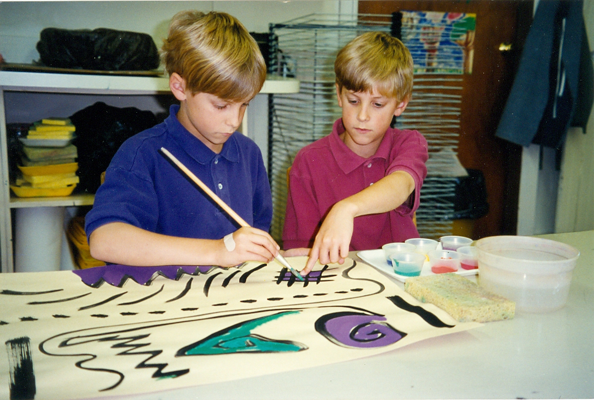 Art for Small Hands Painting Lines & Inbetween