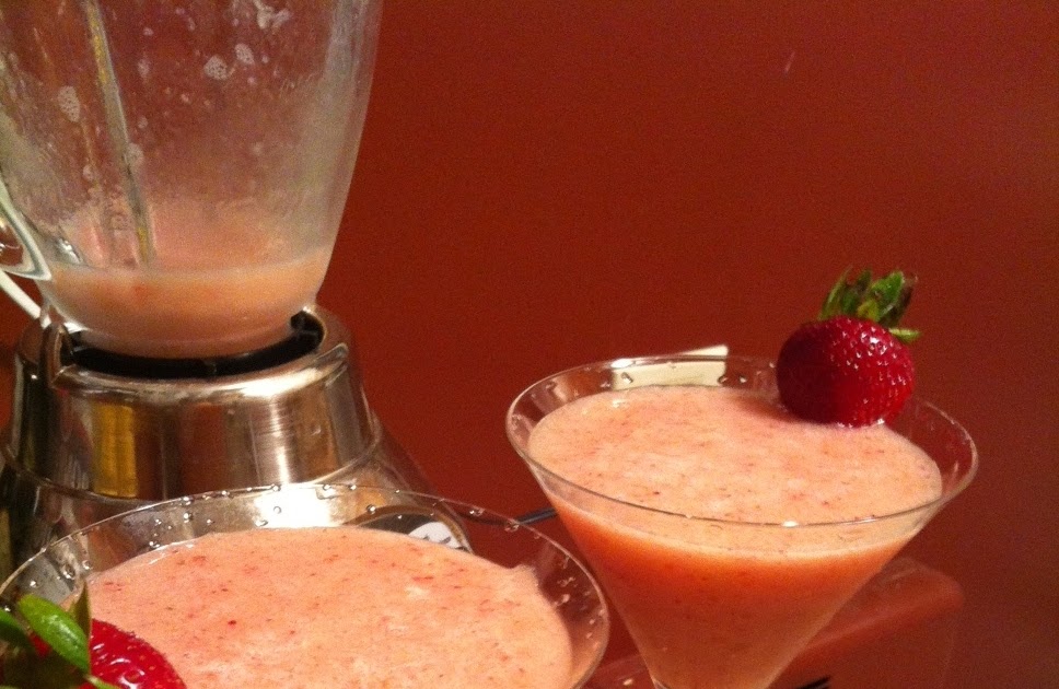 Our Life in the Mile High City Summer Cocktails Strawberry Banana
