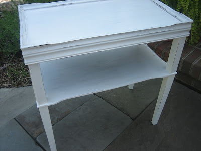  Furniture Baltimore on Painted It White Did A Light Distress And Used A Black Glaze