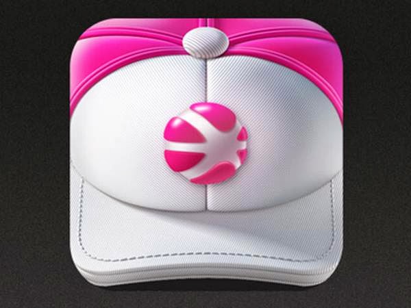 Dribbble App icon Dribbble App icon