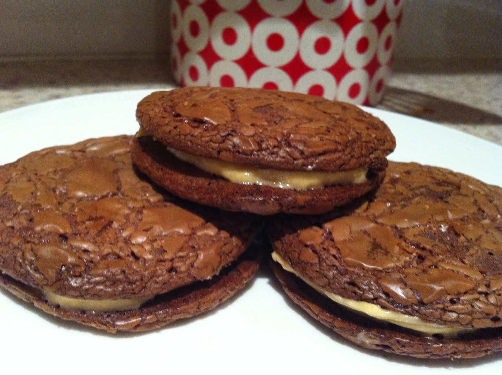 Gluten Free Mamma Just baked these Donna Hay Brownie Cookies with