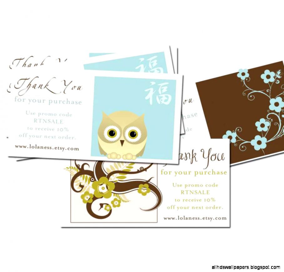 Thank You Cards Small Illustrated Cards with Envelopes Retro Thank You Cards Small Illustrated Cards with Envelopes Retro