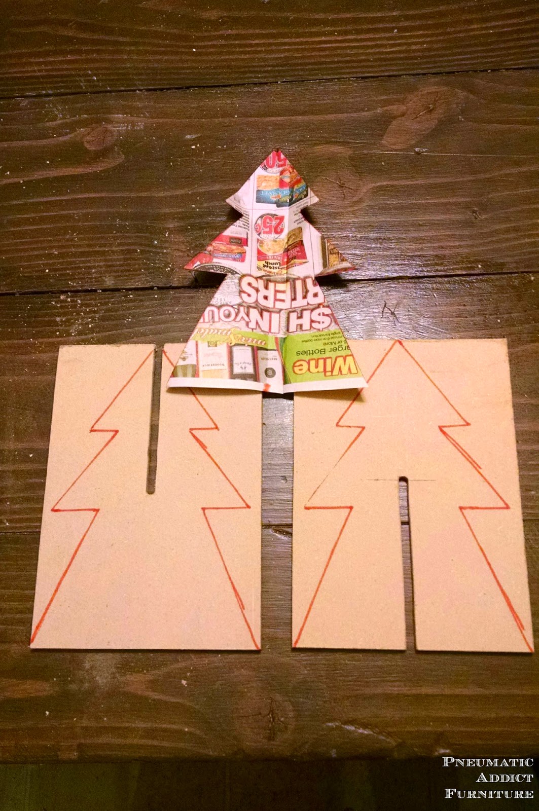 Pneumatic Addict 3D Plywood Trees