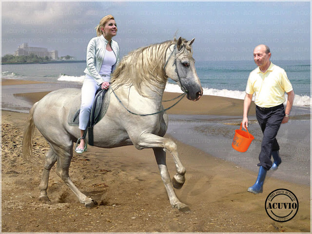 Funny photo Traian Basescu Elena Udrea Remember