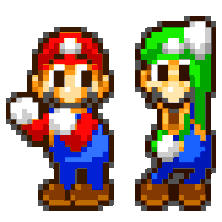 El baile de Mario y Luigi