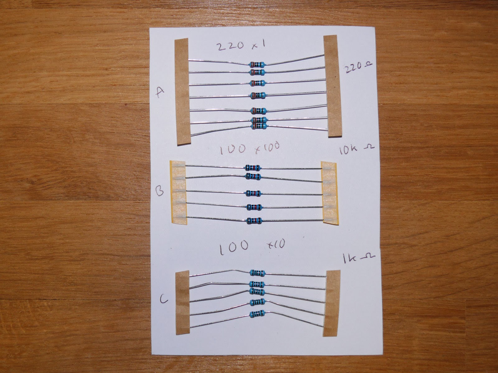 Arduino Resistors An Arduino Sketch