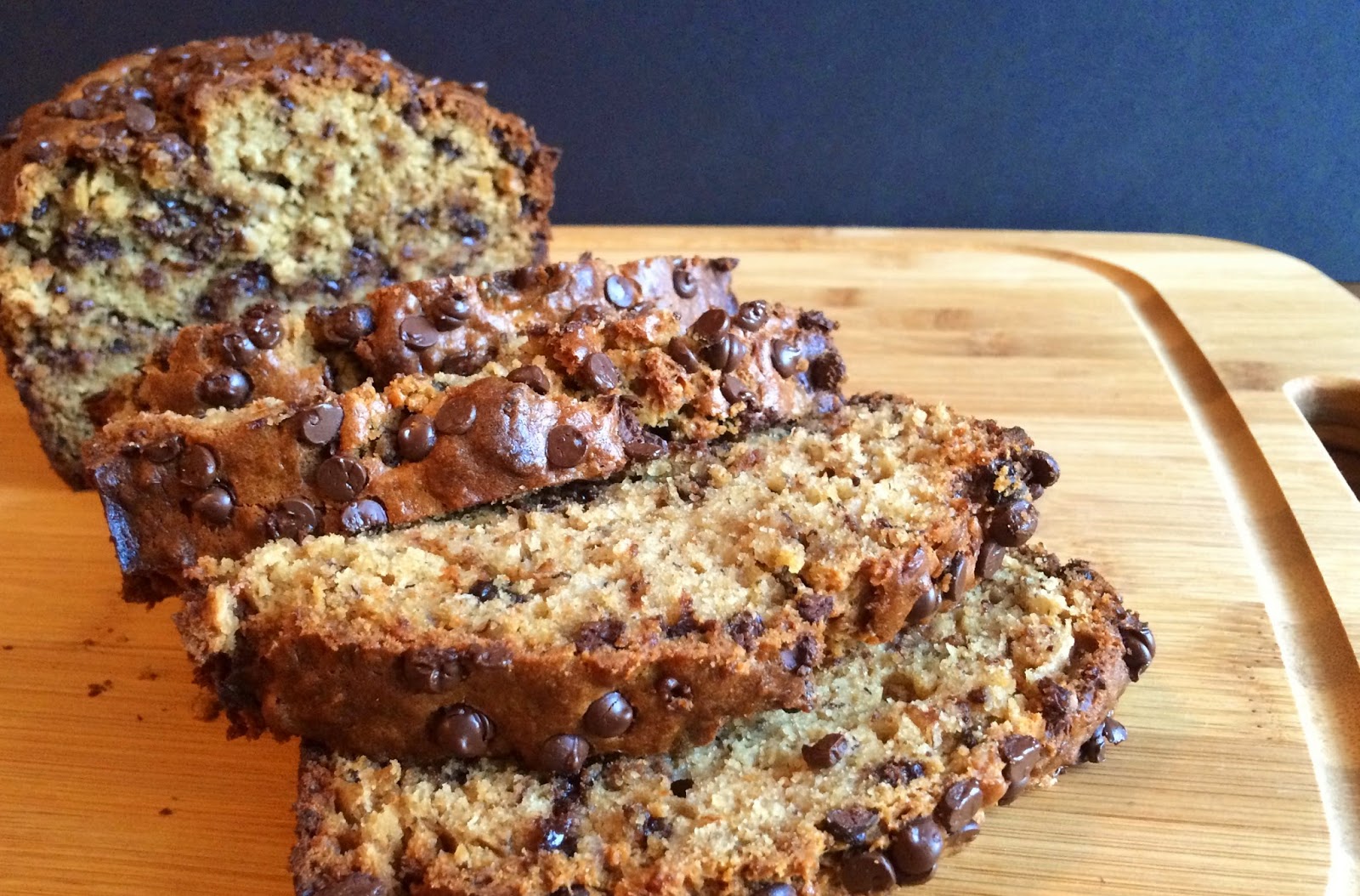 My Tiny Oven Banana Peanut Butter Chocolate Chip Loaf