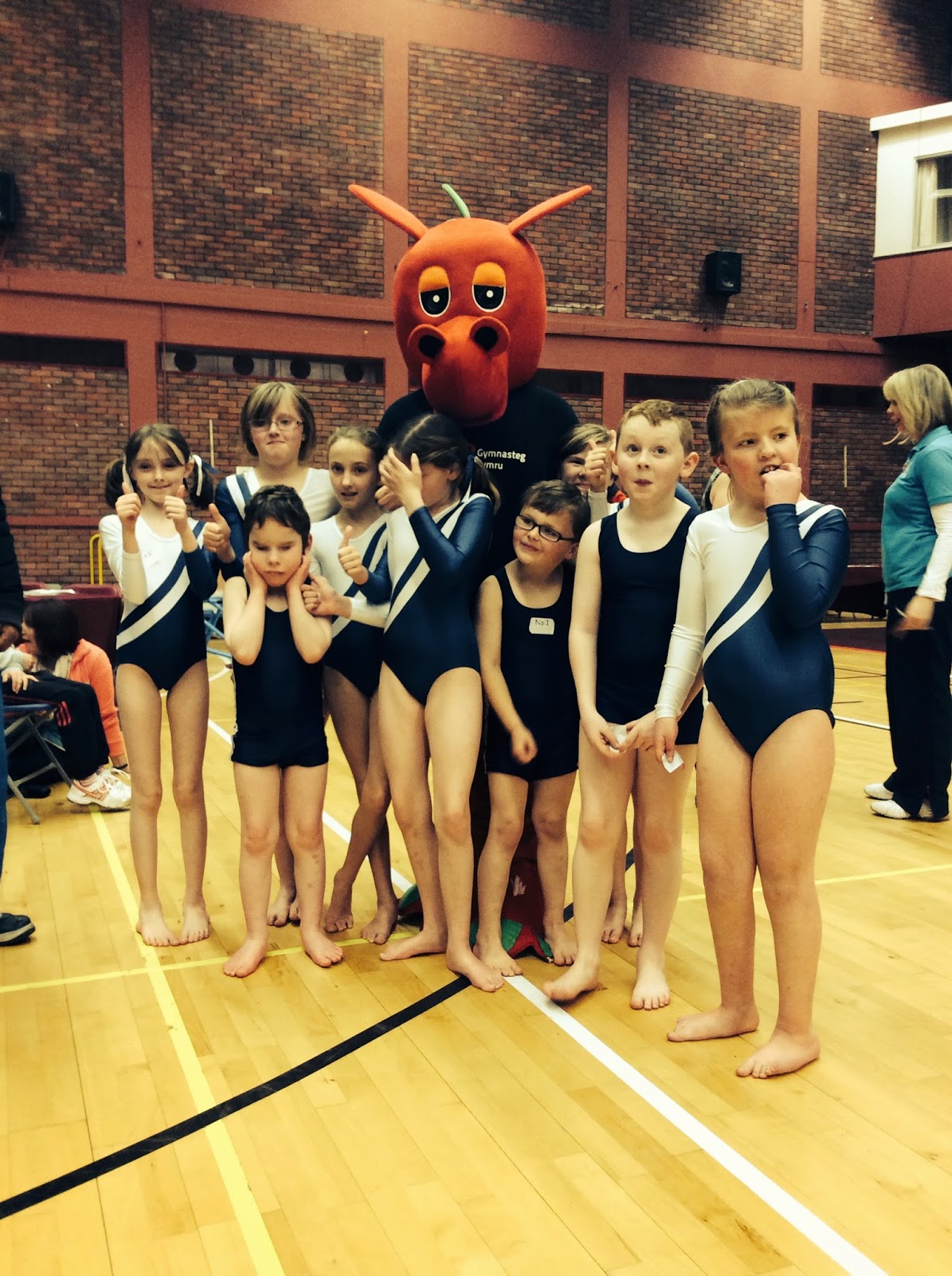Gymnastics, Glasgow and Dragons Sport Wales