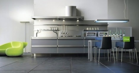 Gabinetes de Cocina de Acero Inoxidable - Stainless Steel Kitchen