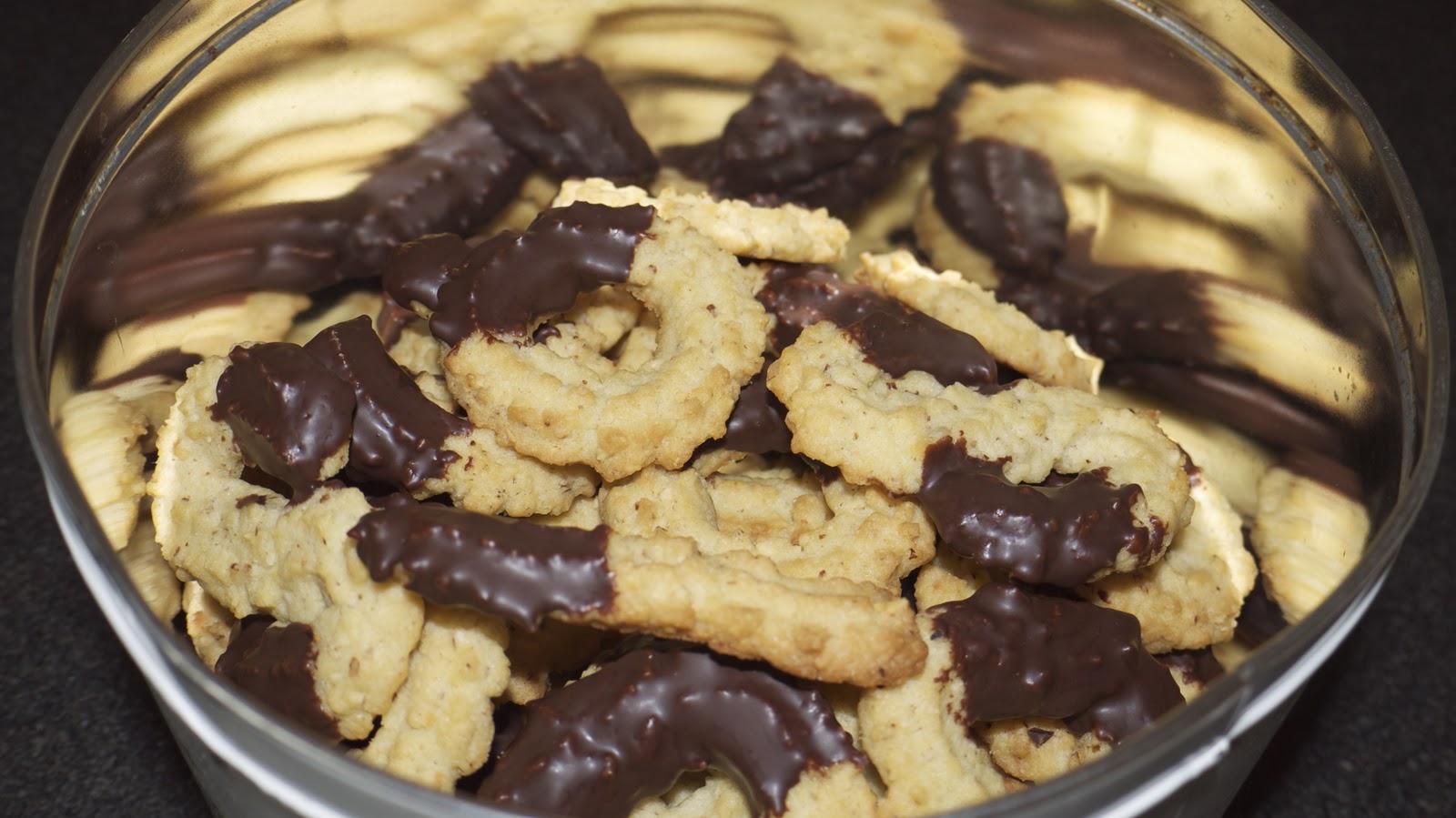 meine Lieblingsplätzchen Spritzgebackenes nach dem Rezept meiner Oma