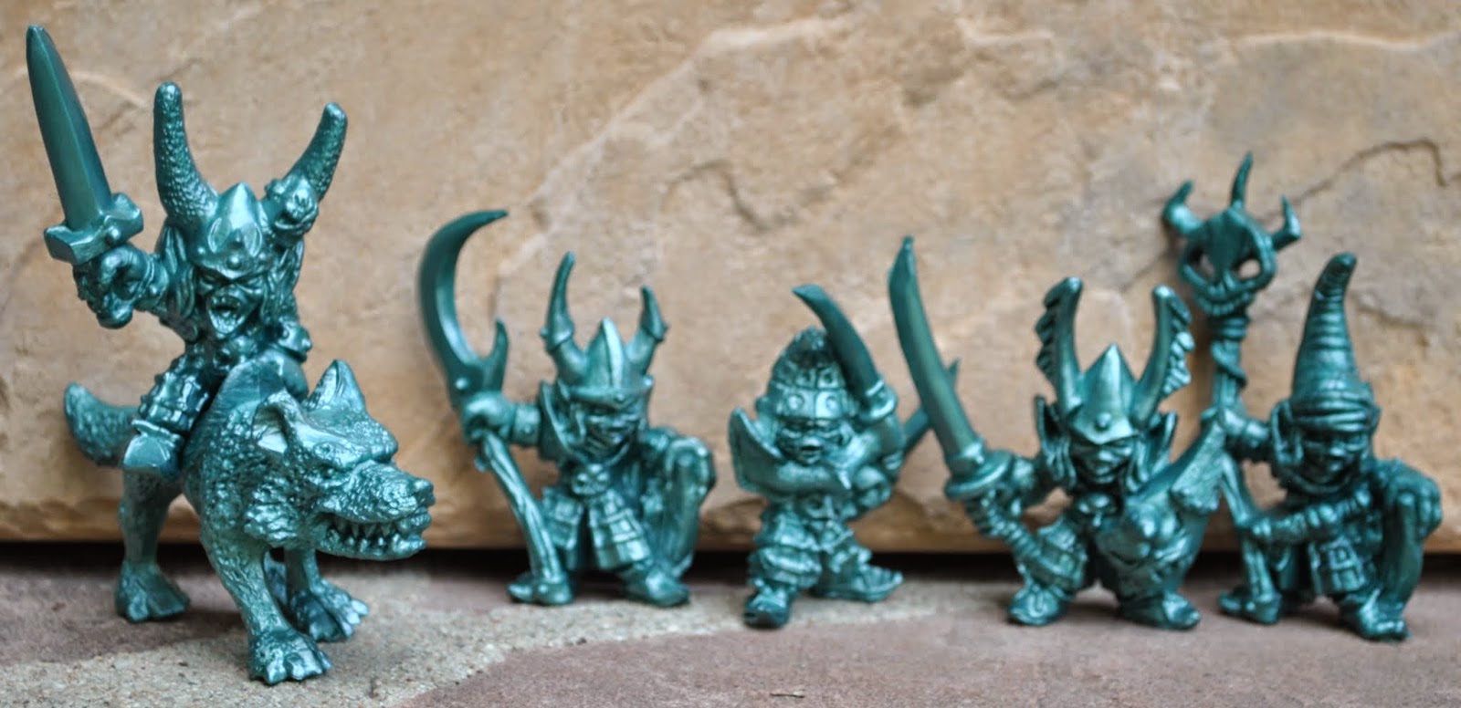 Fantasy Plastic Toy Soldiers from Russia RARE Oritet Elves 54mm 