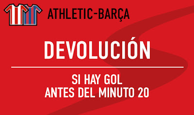 sportium bono 50 euros Super Copa España Athletic vs Barcelona 14 agosto sportium bono 50 euros Super Copa España Athletic vs Barcelona 14 agosto