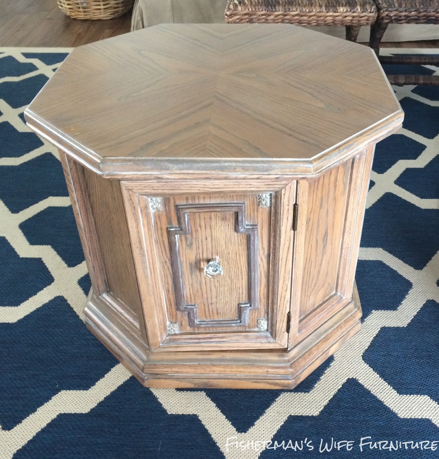 Fisherman's Wife Furniture Driftwood Finish End Tables
