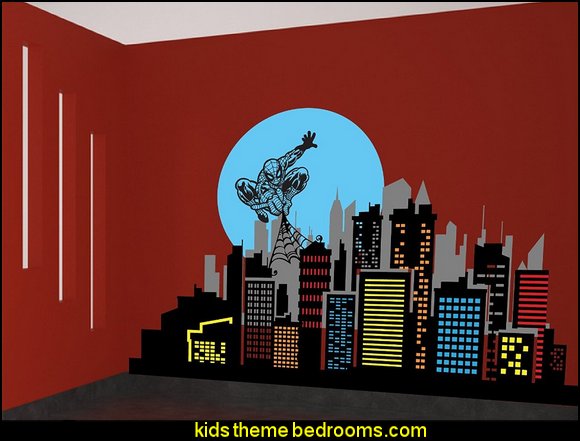 Superhero Wall Decor decorating theme bedrooms - maries manor: spiderman bedroom Superhero Wall Decor decorating theme bedrooms - maries manor: spiderman bedroom