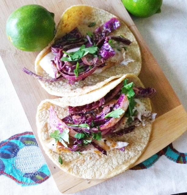 Fueling Strong Fish Tacos with a Mexican Cabbage Slaw