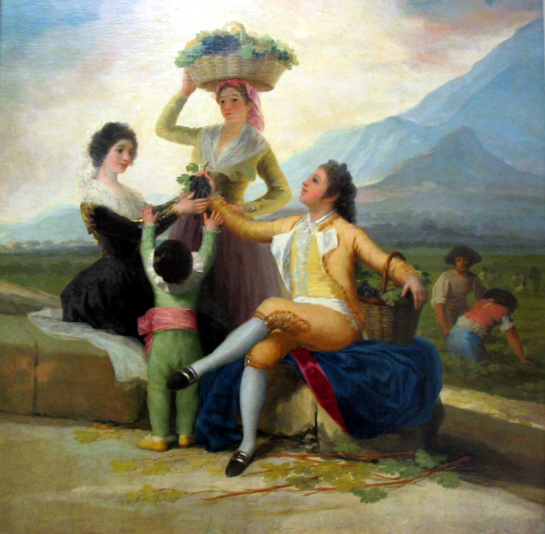 Francisco  Goya  Autumn or the grape harvest 