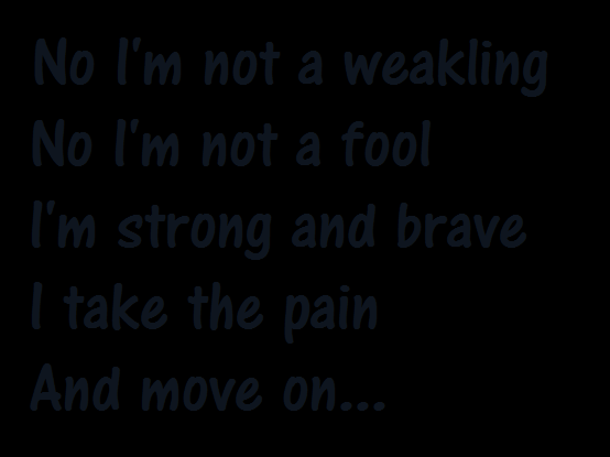 darkest AJ fun: Quotes by me