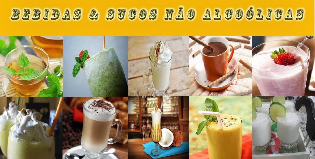 BEBIDAS & SUCOS NÃO ALCOÓLICAS