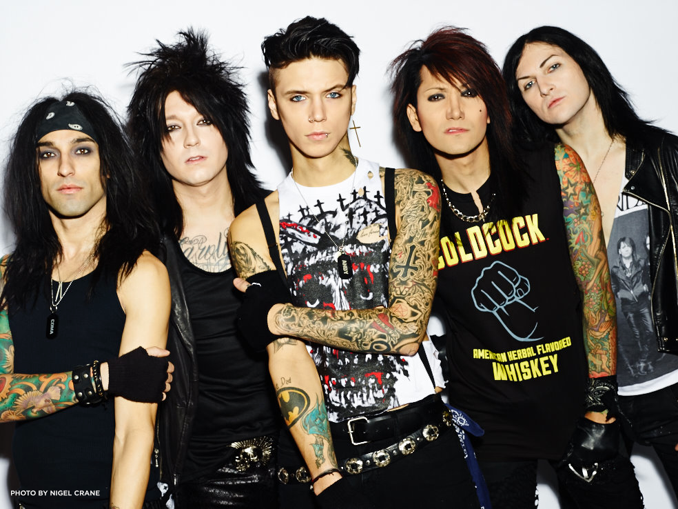 Black Veil Brides Releases Trailer for Live DVD "Alive And Burning