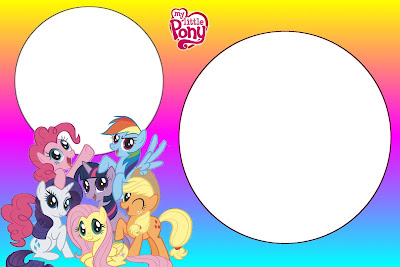 Moldura Feliz Natal My Little Pony PNG - Imagem Legal