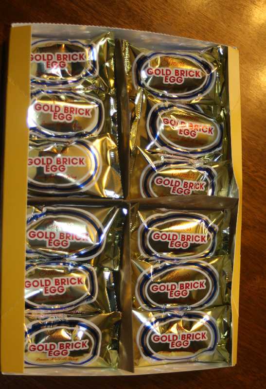 PawPaw's House Gold Brick Eggs