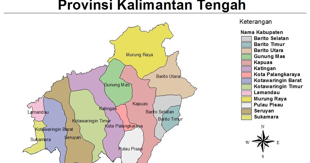 The Life Essence UAS GISBasis Peta Provinsi Kalimantan Tengah