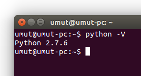 Ubuntu Python Sürümü