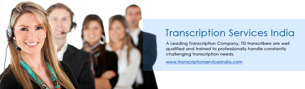 Transcription Services India