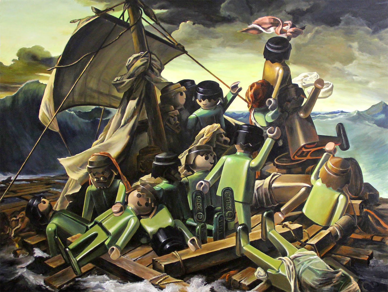 El Cruasán de Audrey LA BALSA DE LA MEDUSA DE GÉRICAULT