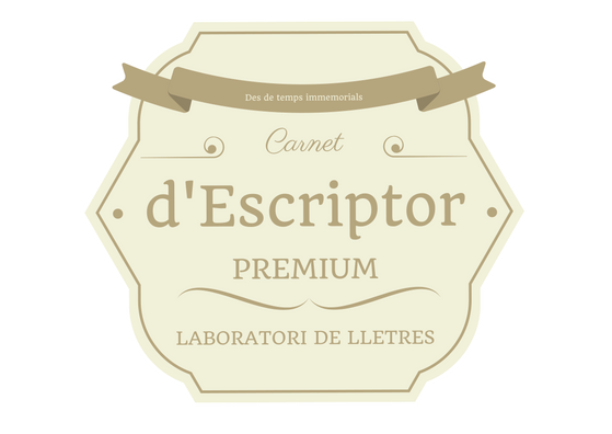 Objectiu: SER ESCRIPTORS!