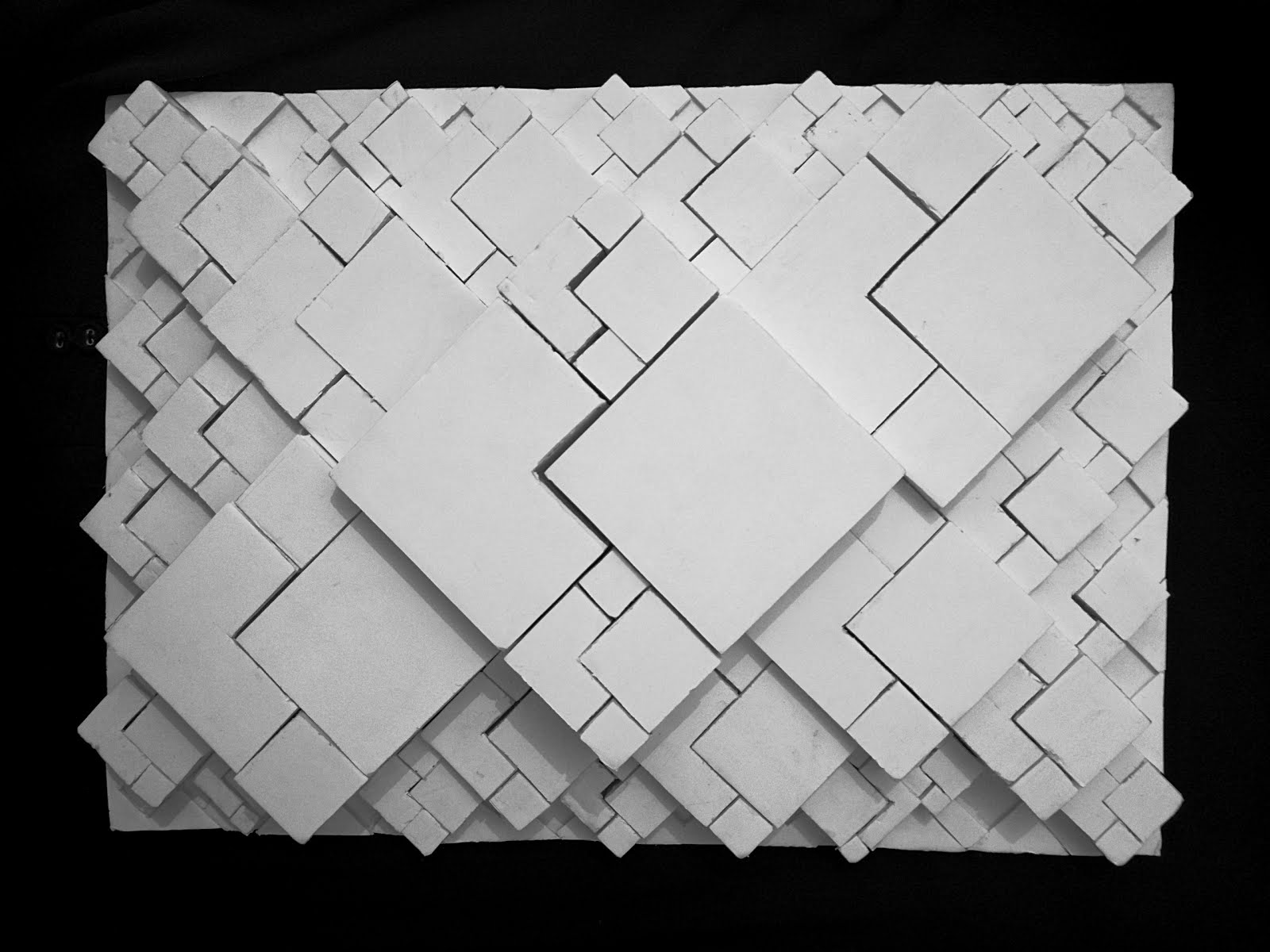 mimari deneyim arsivi final rolyef calismasi