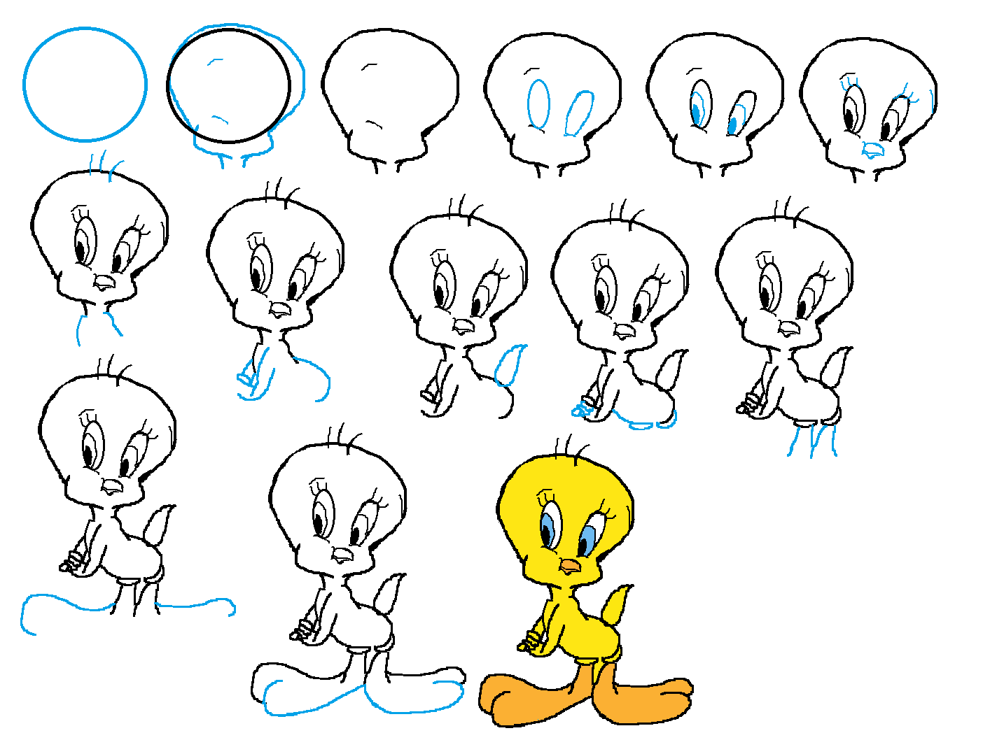 Great How To Draw Tweety in the world Don t miss out 