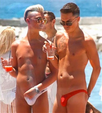 half thong bathing suit