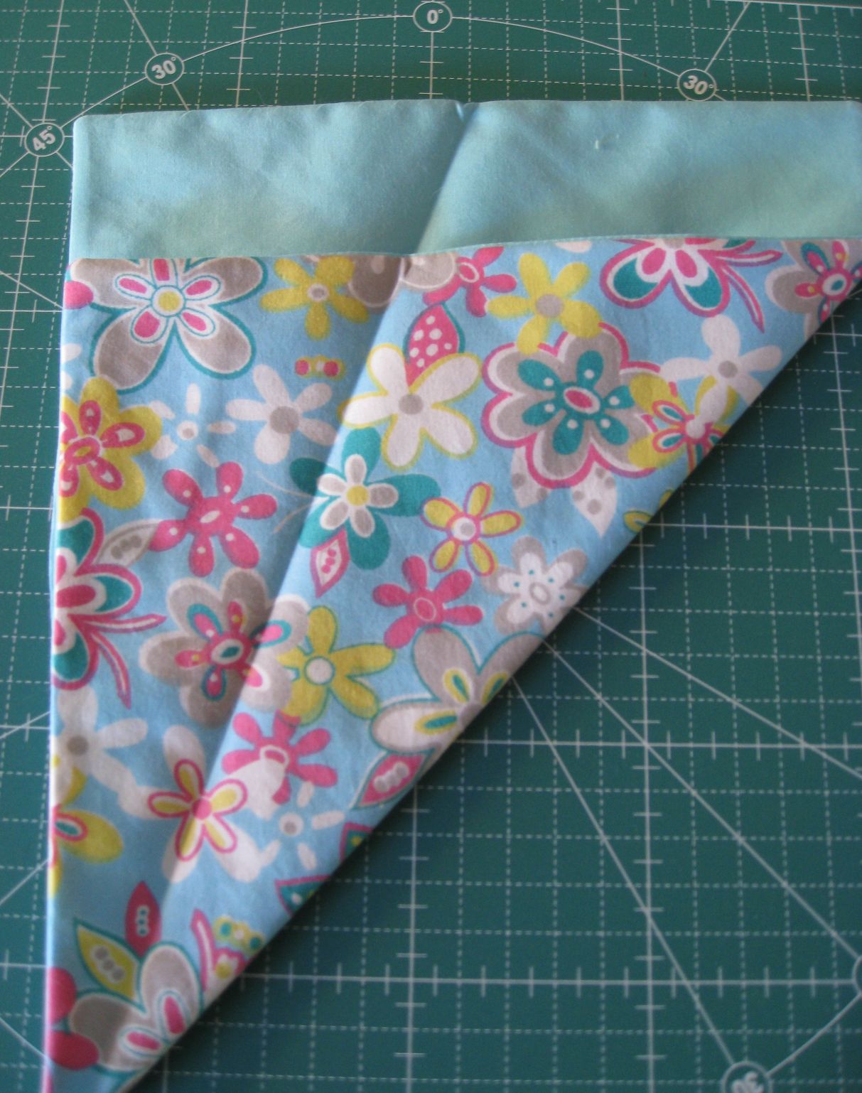 Vicki's Fabric Creations Folded Fabric Scissor Holder Tutorial